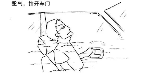 汽车坠湖后如何自救?