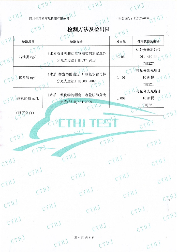 四川泌尿外科医院污水处理公示