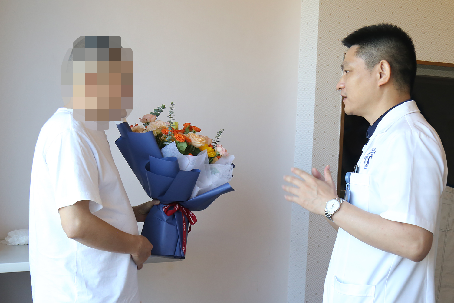 【优质服务】高能聚焦无创前列腺手术患者康复出院