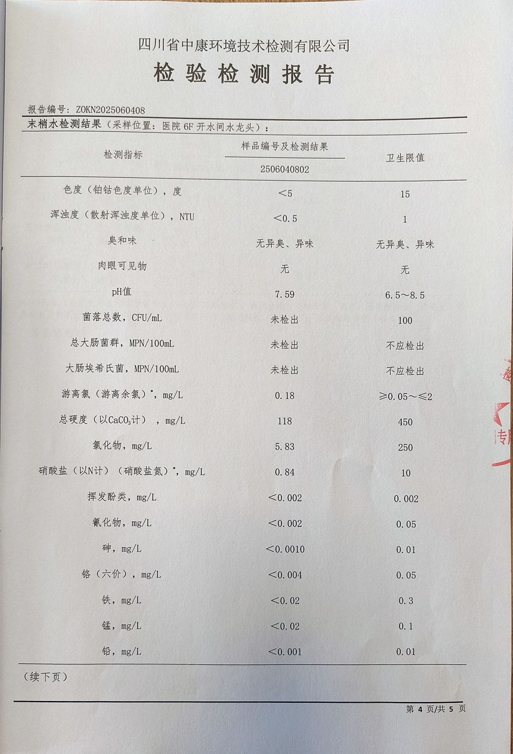 二次供水公示