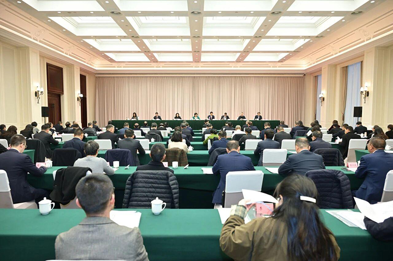 曾政光同志参加民建四川省第十届委员会第五次全体会议