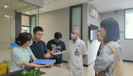 武侯区疾控中心副主任郑森平莅临四川泌尿外科医院督导结核病筛查工作