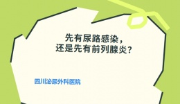 先有尿路感染，还是先有前列腺炎？