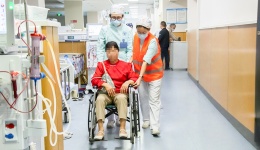 四川泌尿外科医院血透室开展实战化消防演练