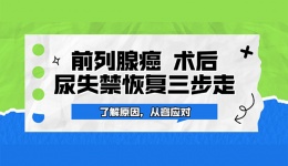 了解原因，从容应对：前列腺癌术后尿失禁恢复三步走