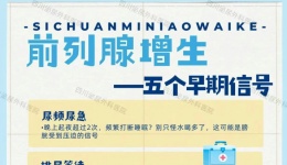 警惕 前列腺增生的5个早期信号